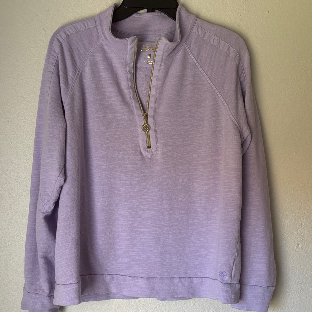 Lilly Pulitzer Ashlee Purple Top